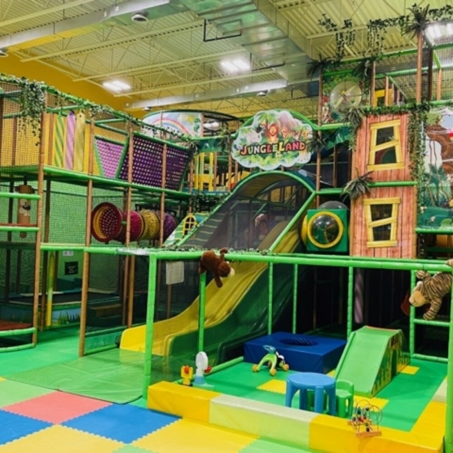 Jungle Land is a popular indoor playground in Toronto